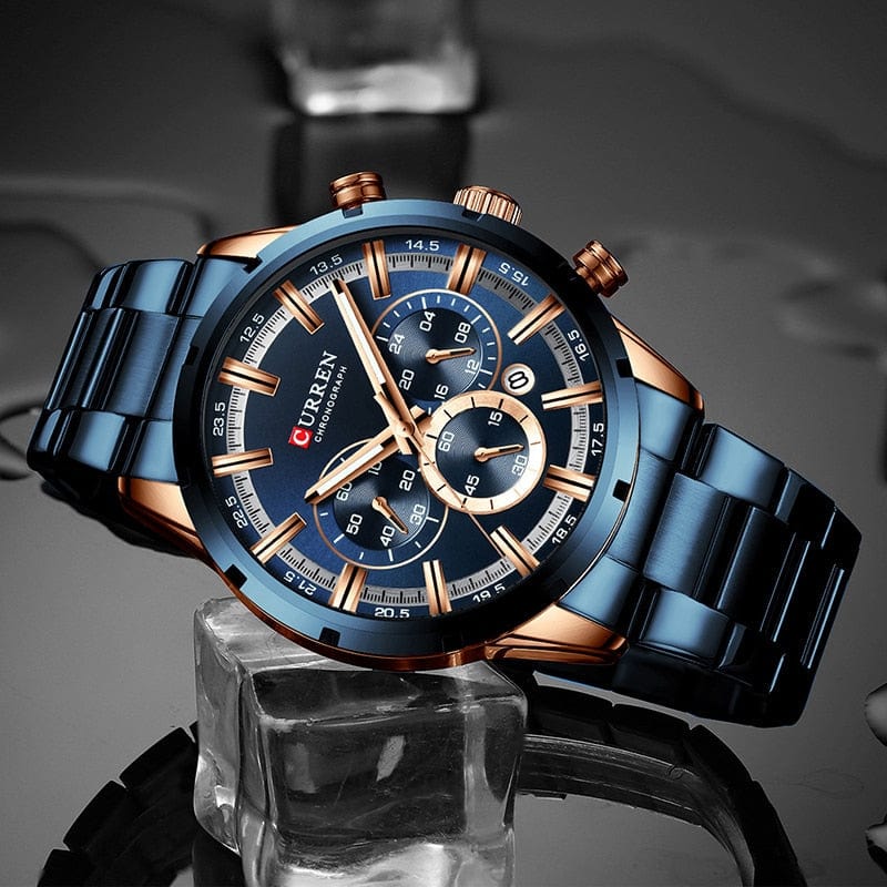 CURREN 8355 Luxury Sports Quartz Waterproof Watchs