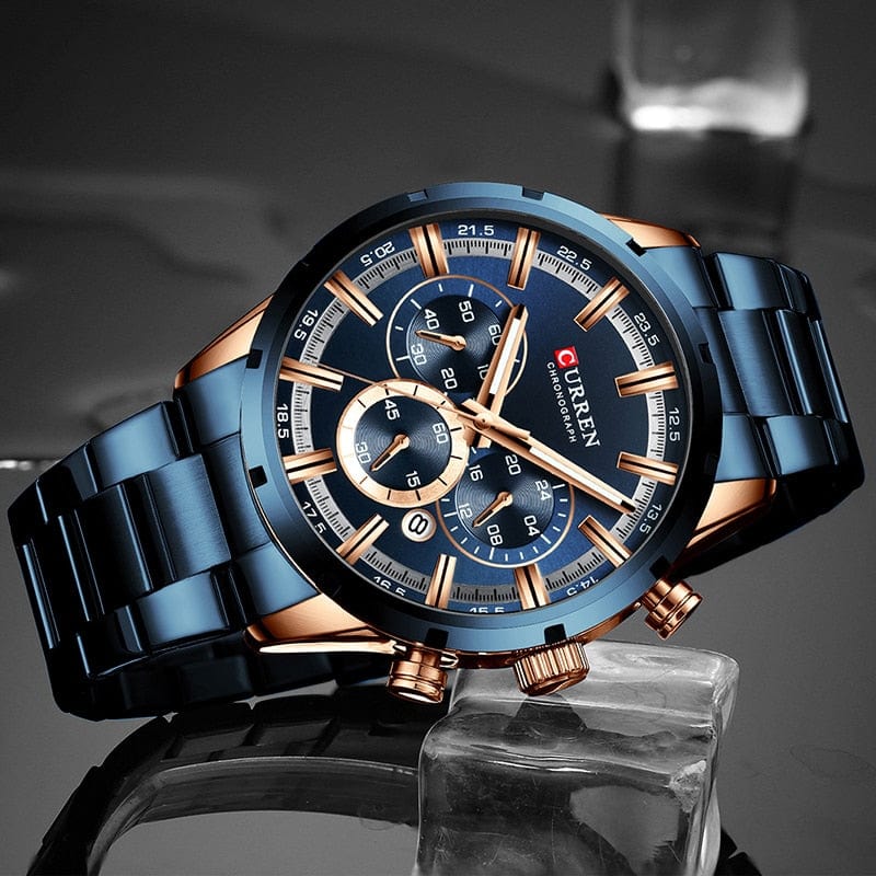 CURREN 8355 Luxury Sports Quartz Waterproof Watchs