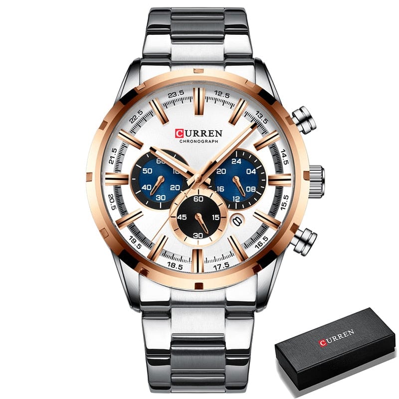 CURREN 8355 Luxury Sports Quartz Waterproof Watchs