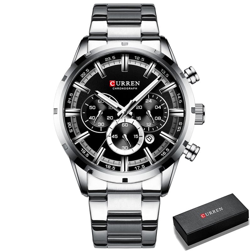 CURREN 8355 Luxury Sports Quartz Waterproof Watchs
