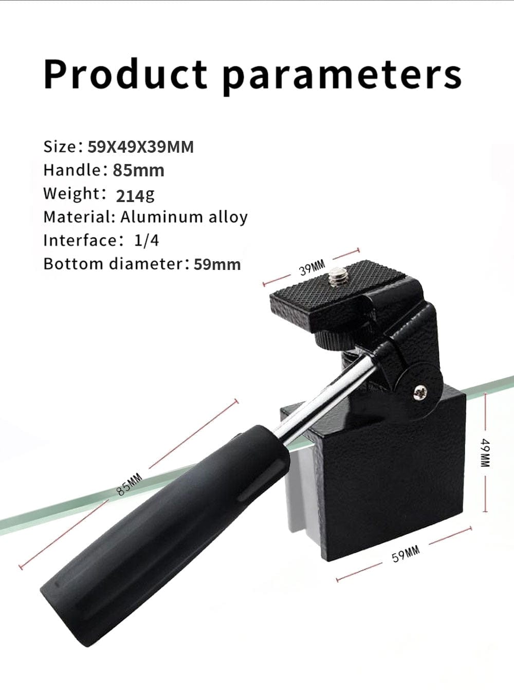 Camera Monocular Night Vision Window Mount Adapter Optics