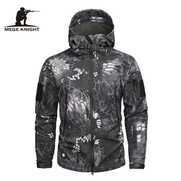 Camouflage Fleece Jacket Windbreaker Outdoor Clothing