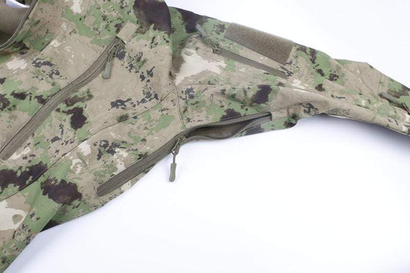 Camouflage Hooded Fleece + Pants Combo jackets