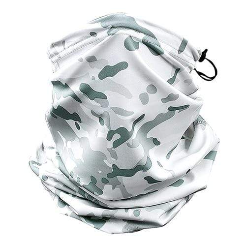 Camouflage Neck & Face Sun Germ Shield Outdoor Clothing