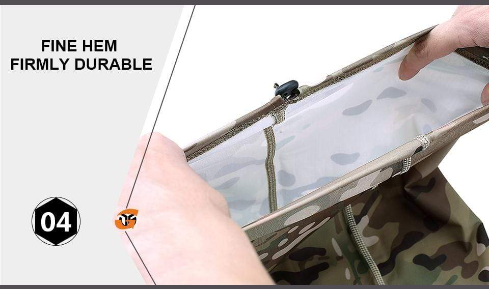 Camouflage Neck & Face Sun Germ Shield Outdoor Clothing