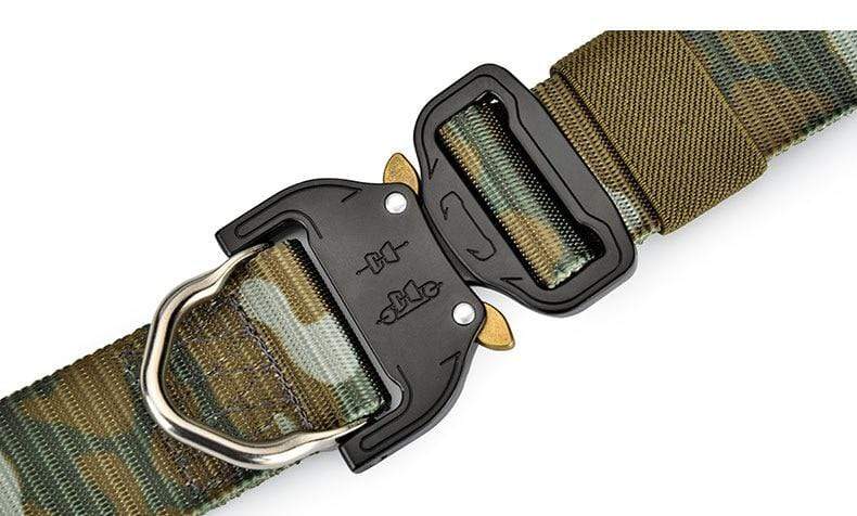 Canvas Belt Metal Quick Lock Buckle tacticle clothing