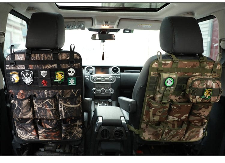 Car Organiser Seat Back Storage Bag Multifunction Camo BackPacks