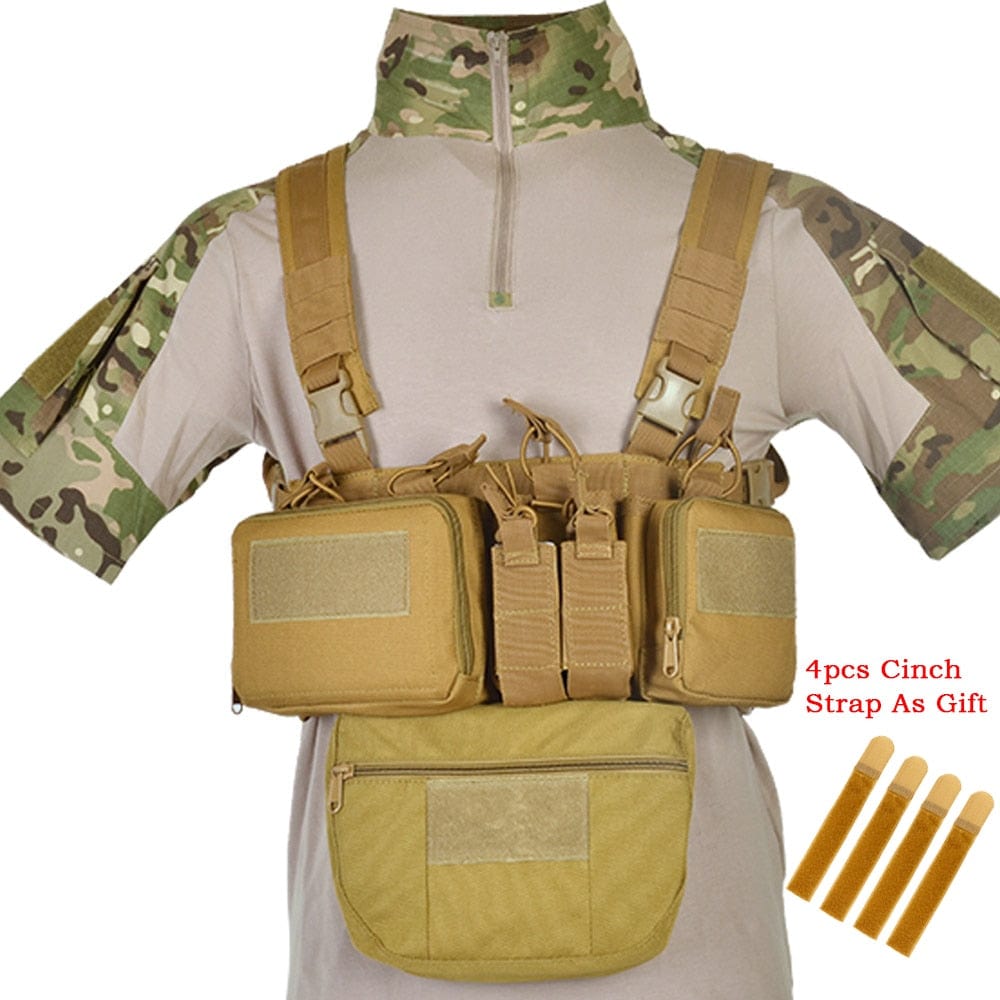 Chest Rig/Vest Holster BackPack Molle System BackPacks