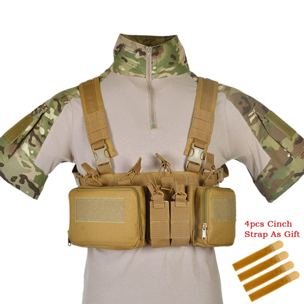 Chest Rig/Vest Holster BackPack Molle System BackPacks