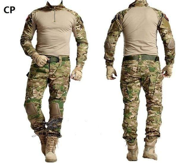 Combat Shirt + Cargo Pants Knee Pads tacticle clothing