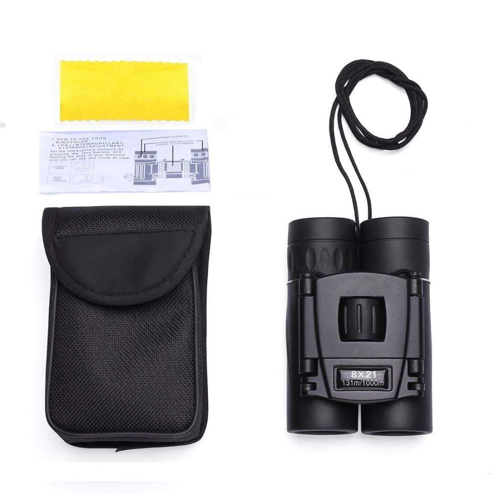 Compact 8x21 Tactical Binoculars 1000m Range Optics