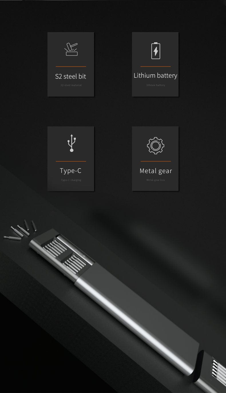 Cordless Precision Screwdriver Kit tools