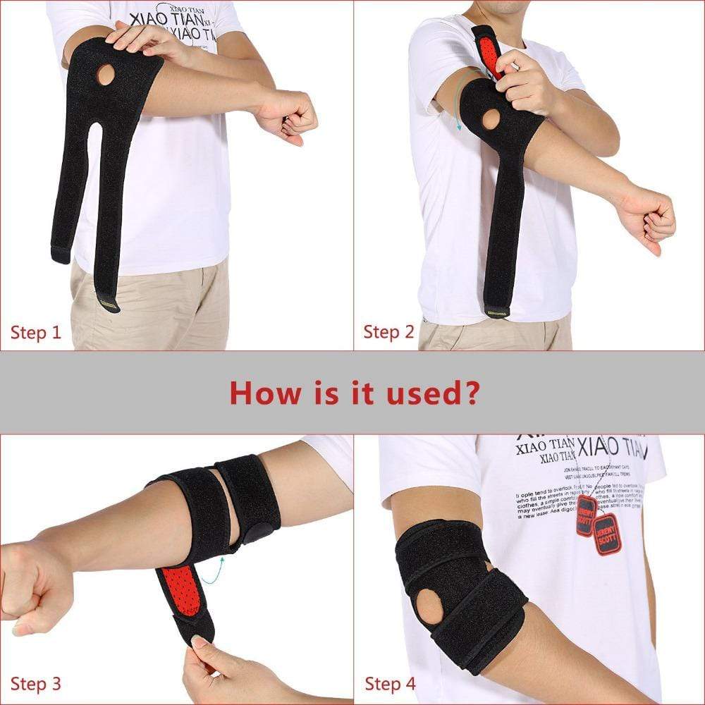 Elbow Support Wrap, Pain Relief & Protector safety