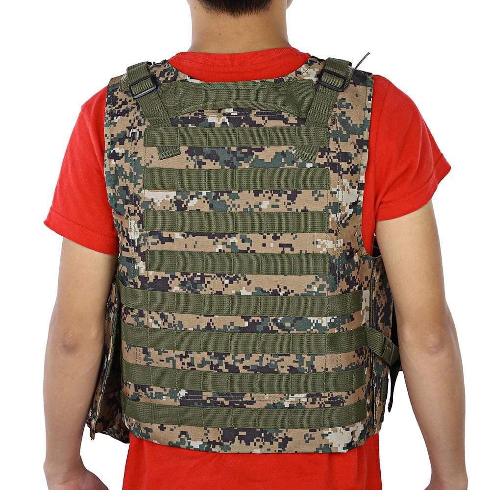 Expandable Outdoor Adventure Vest 7 Colors Helmets & Packs