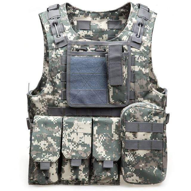 Expandable Outdoor Adventure Vest 7 Colors Helmets & Packs