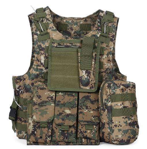 Expandable Outdoor Adventure Vest 7 Colors Helmets & Packs