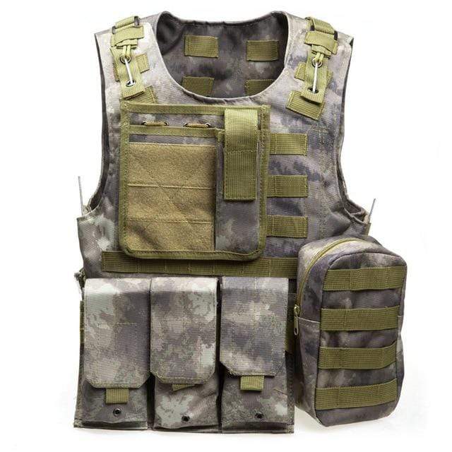 Expandable Outdoor Adventure Vest 7 Colors Helmets & Packs
