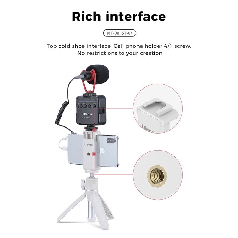 Foldable Tripod for Phone Binoculars or Camera Selfie Stick Smart Technology