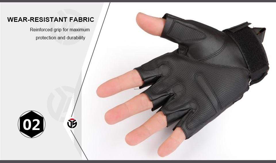 Hand Protection Half Finger Gloves army surplus