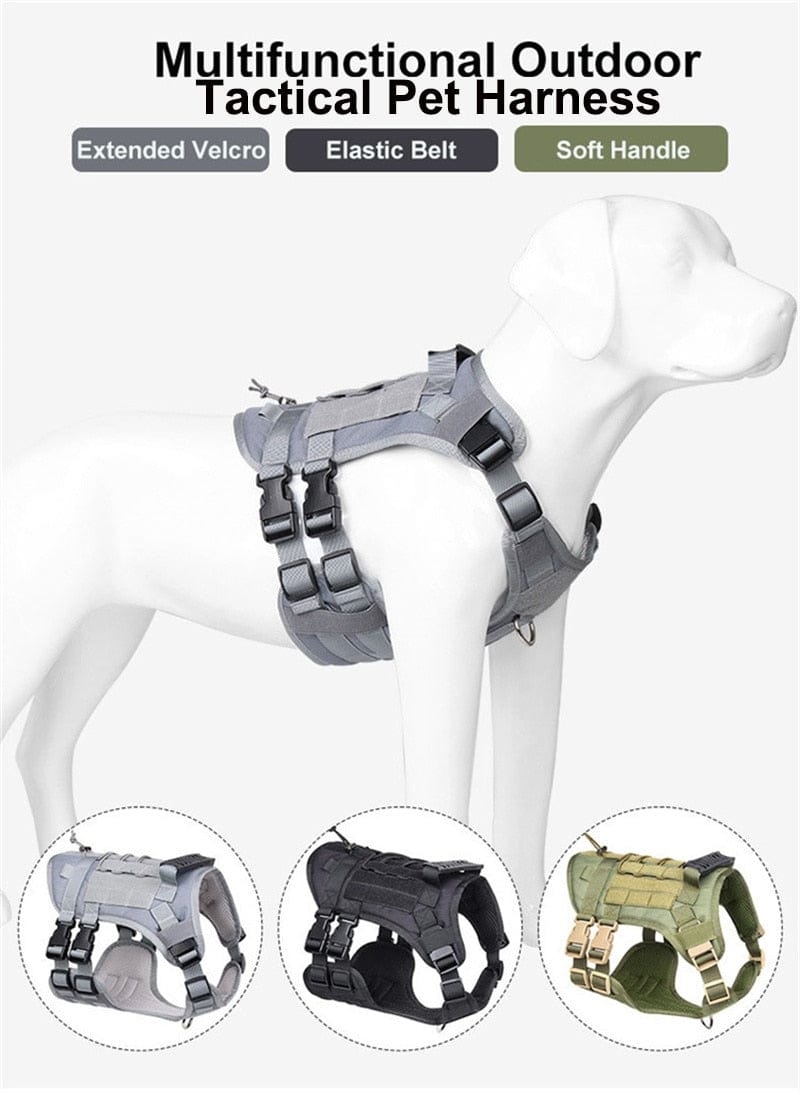 Harness Medium Large Dogs No Pull Quick Release Vest Dog Stuff