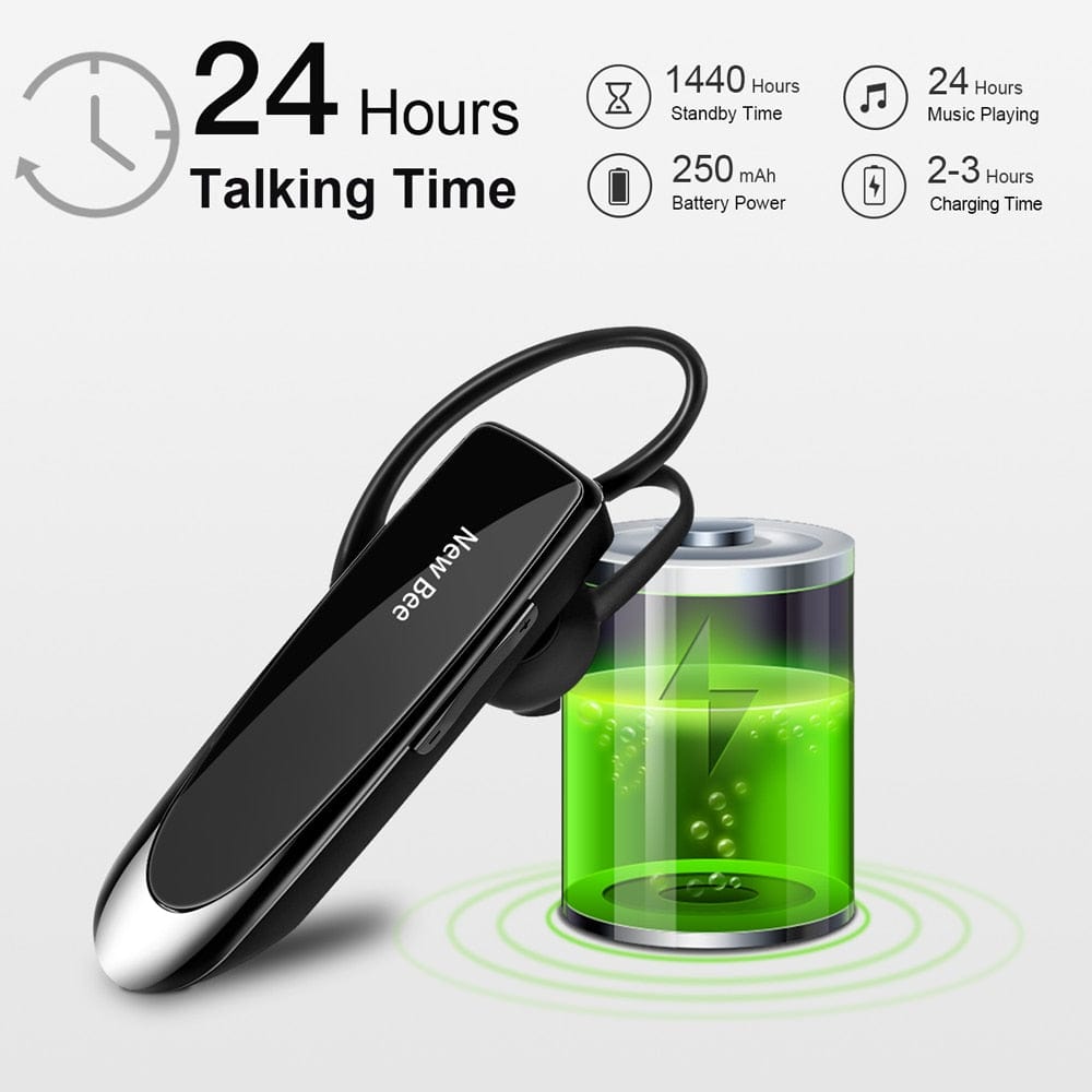 Heavy-Duty Bluetooth 5.0 Earpiece Audio