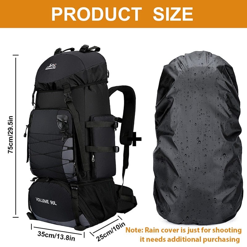 Large Hiking Camping Backpack 80ltr 90ltr BackPacks