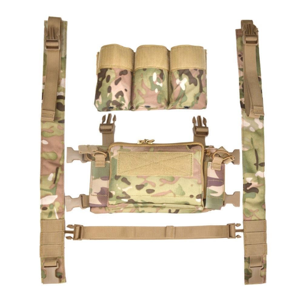 MOLLE Chest Rig Vest Flatpack Tactical Backpack BackPacks