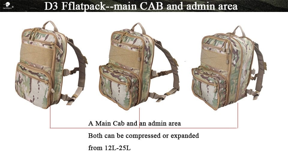 MOLLE Chest Rig Vest Flatpack Tactical Backpack BackPacks