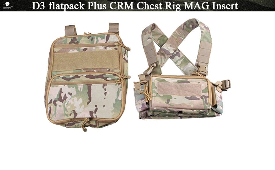 MOLLE Chest Rig Vest Flatpack Tactical Backpack BackPacks