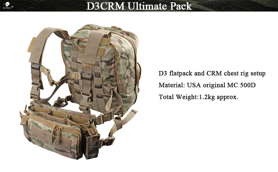 MOLLE Chest Rig Vest Flatpack Tactical Backpack BackPacks