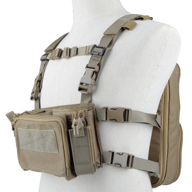 MOLLE Chest Rig Vest Flatpack Tactical Backpack BackPacks