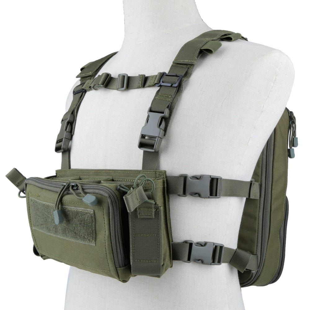 MOLLE Chest Rig Vest Flatpack Tactical Backpack BackPacks