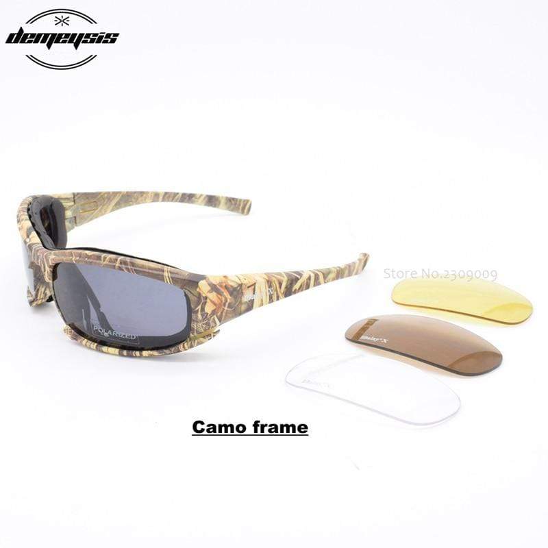 Military Polarized Sun Glasses Kit Optics