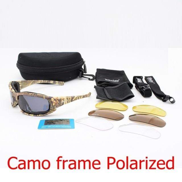 Military Polarized Sun Glasses Kit Optics
