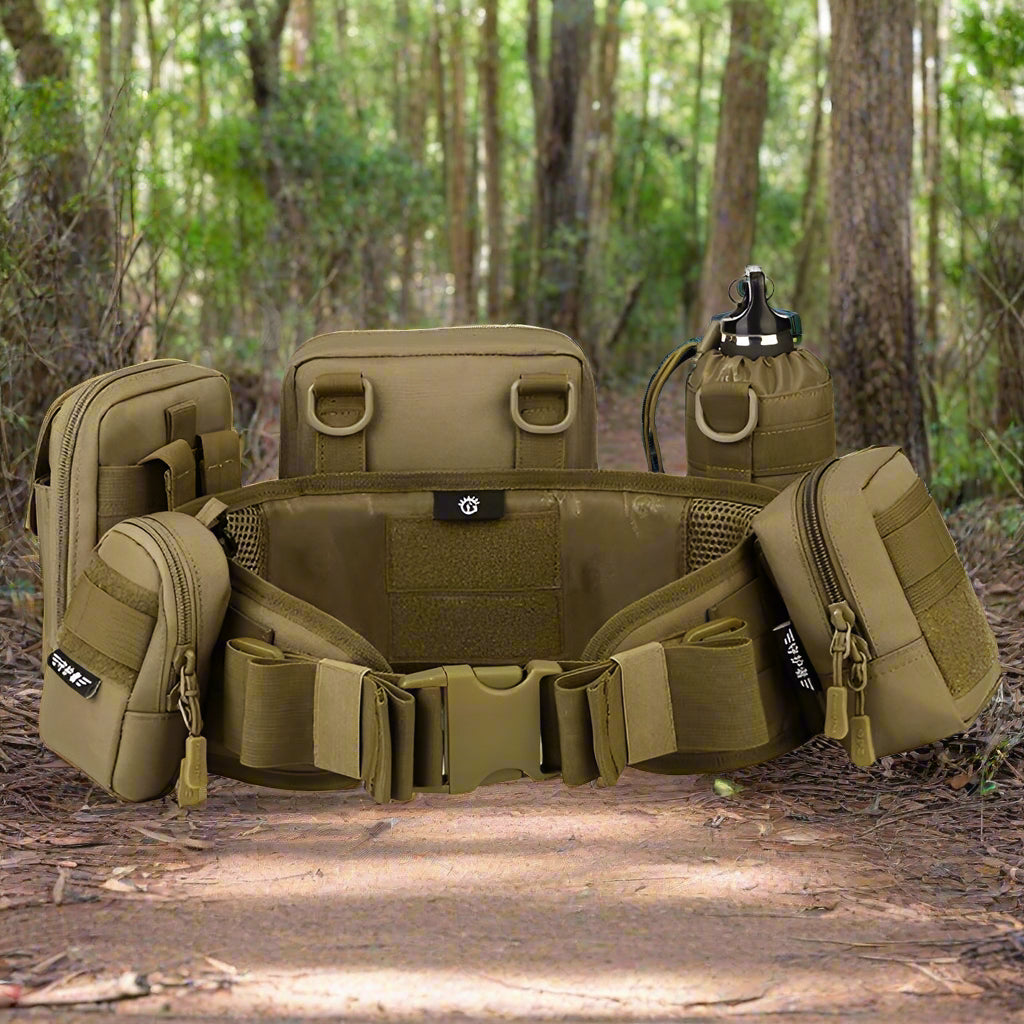 Molle Waist Belt Padded Multi-Use Helmets & Packs