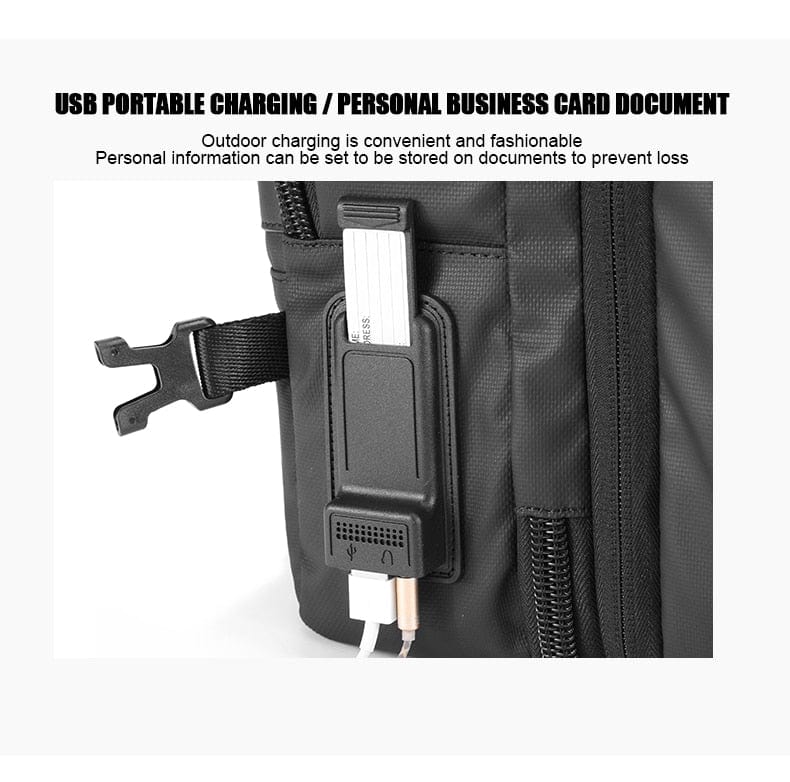 Multifunctional Smart Laptop Suitcase Backpack BackPacks
