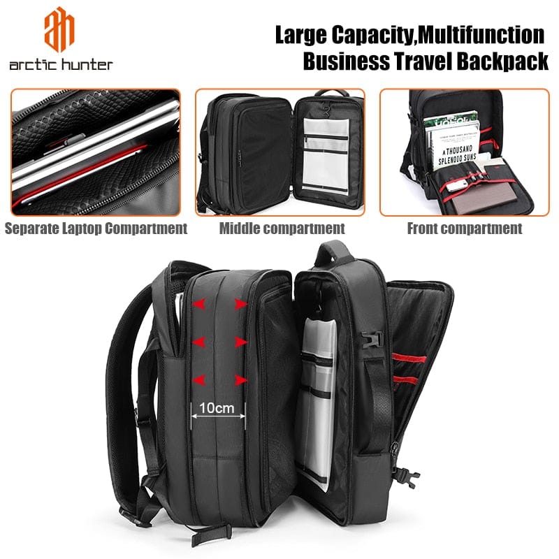 Multifunctional Smart Laptop Suitcase Backpack BackPacks