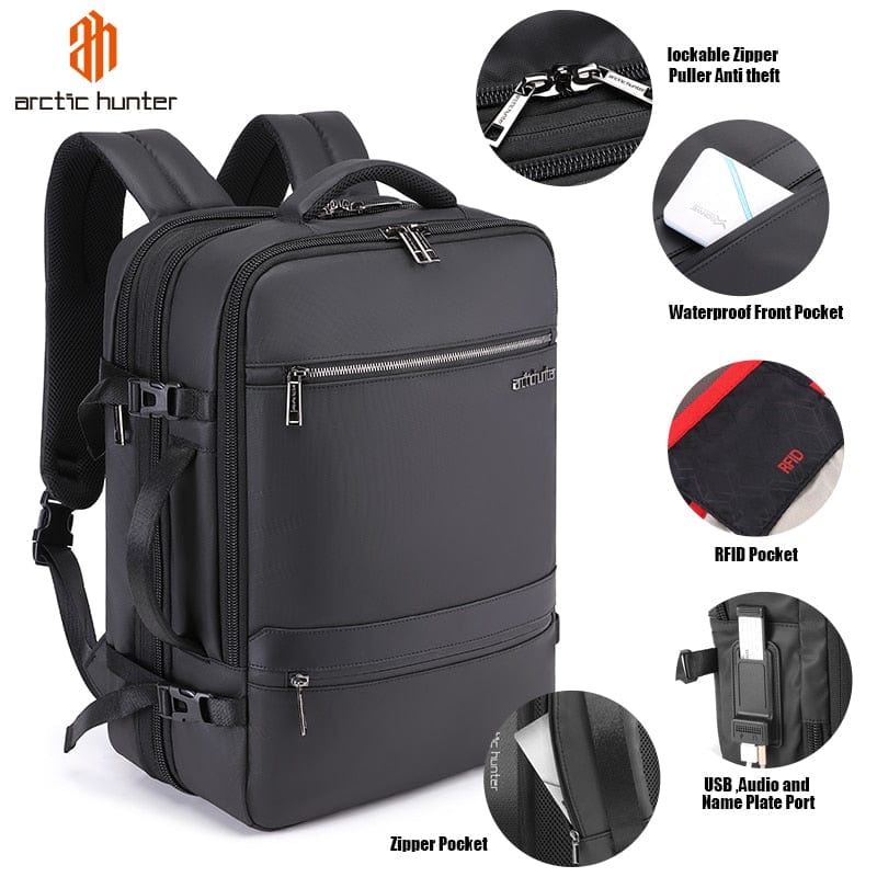 Multifunctional Smart Laptop Suitcase Backpack BackPacks