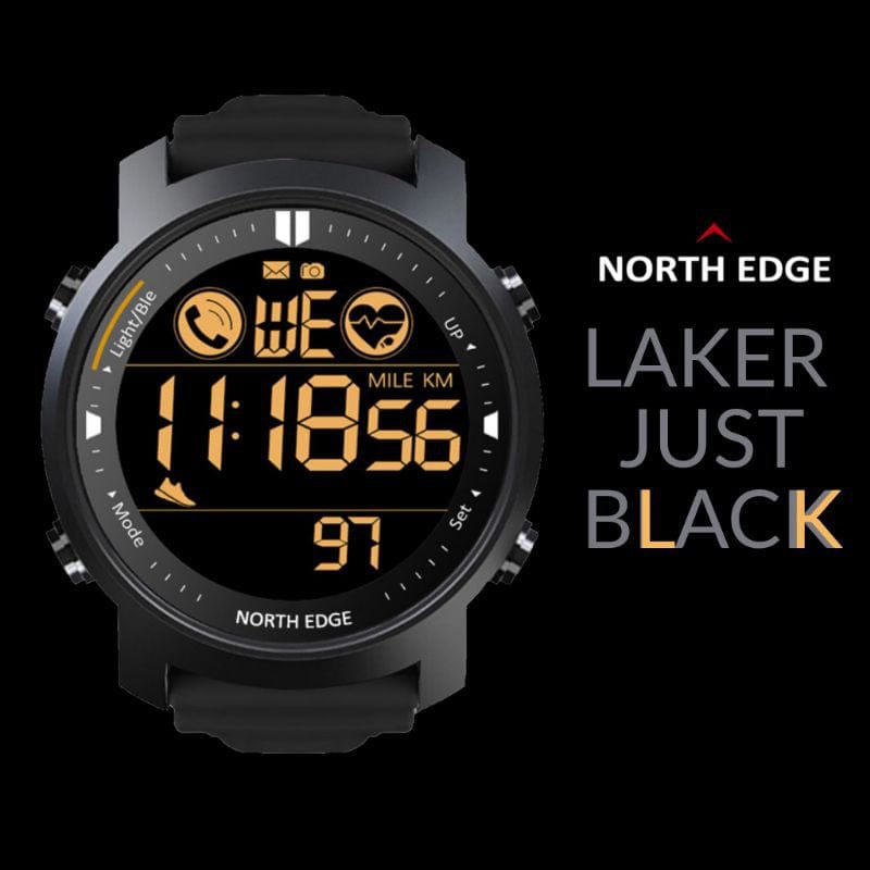 NORTH EDGE - LAKER Smart Watch BT Android IOS Smart Watches