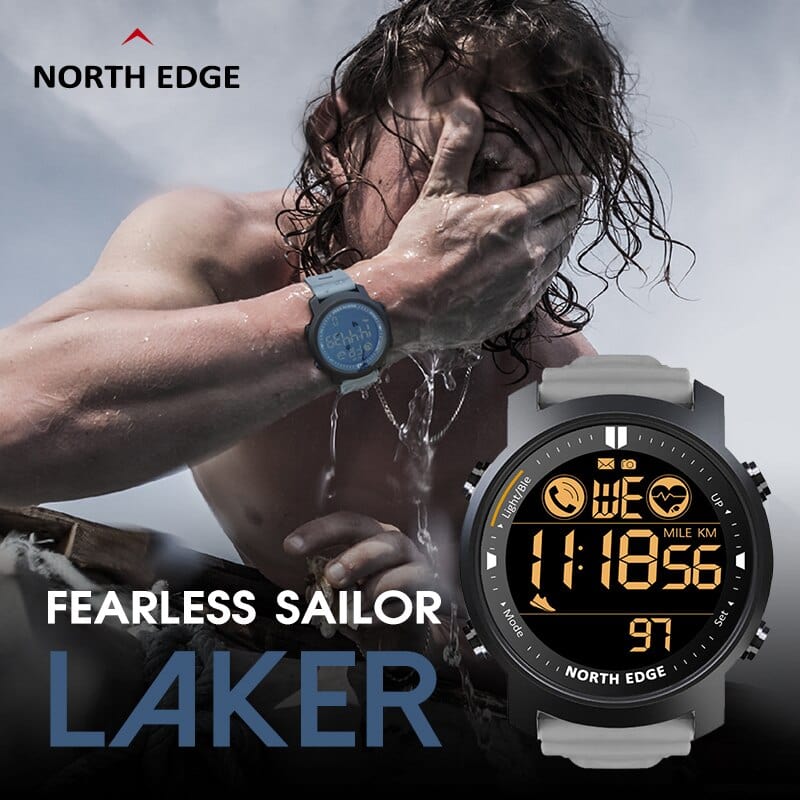 NORTH EDGE - LAKER Smart Watch BT Android IOS Smart Watches