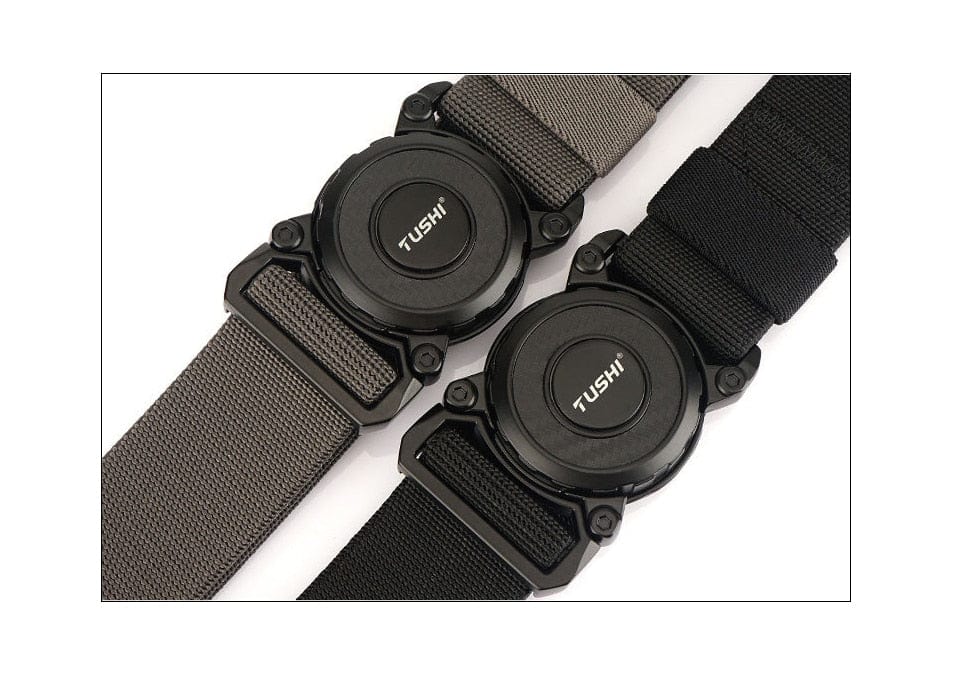 New Rotary Quick Release Metal Buckle Belts tacticle clothing