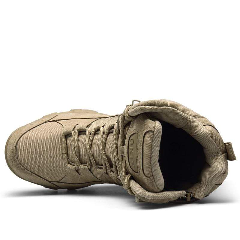 Outdoor Leather Safety Hiking Shoes Adventure Footware