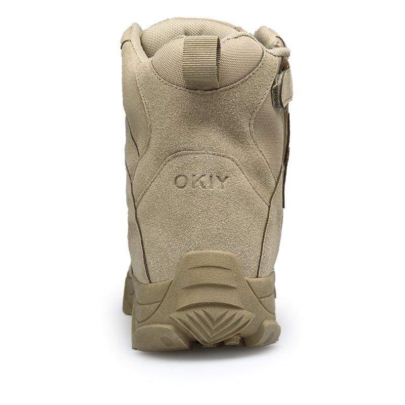 Outdoor Leather Safety Hiking Shoes Adventure Footware
