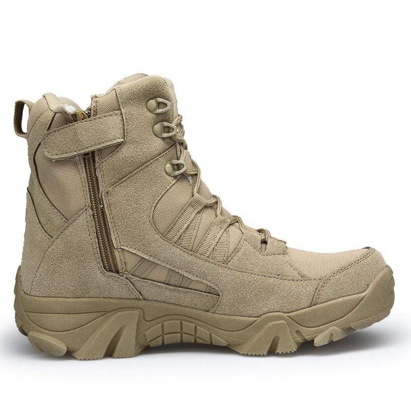 Outdoor Leather Safety Hiking Shoes Adventure Footware