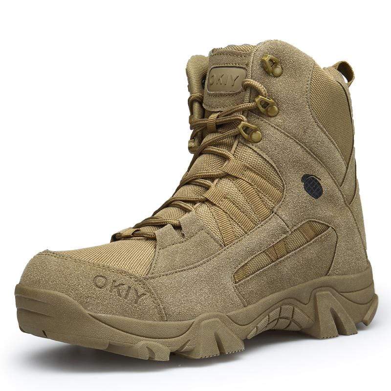 Outdoor Leather Safety Hiking Shoes Adventure Footware
