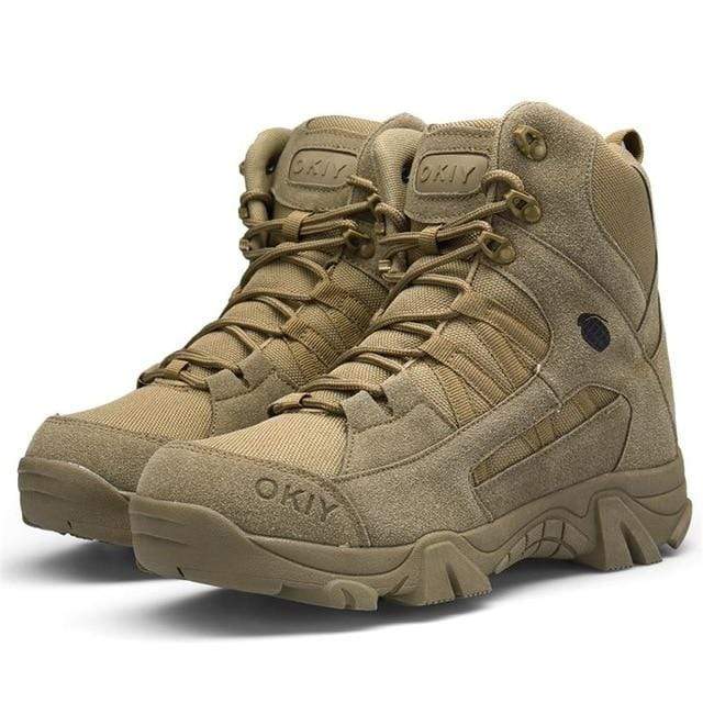 Outdoor Leather Safety Hiking Shoes Adventure Footware