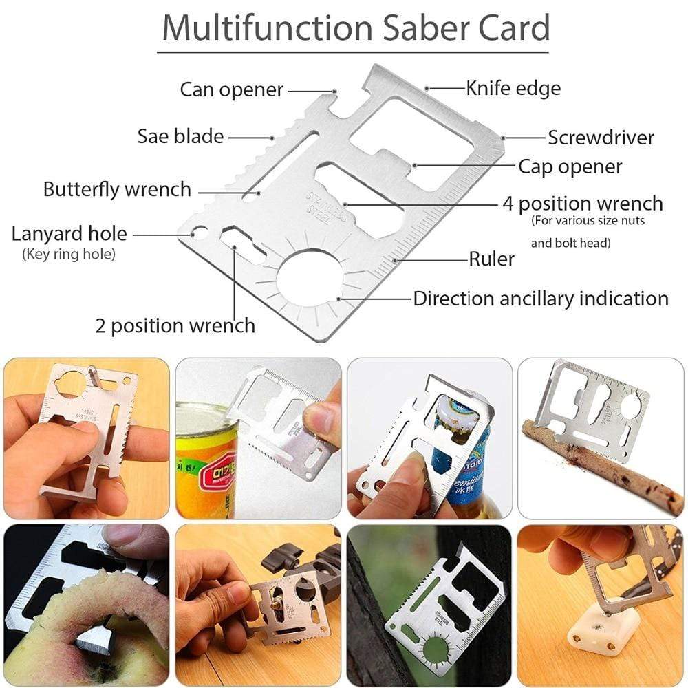 Outdoor SOS Survival Kit 13 in 1 survival