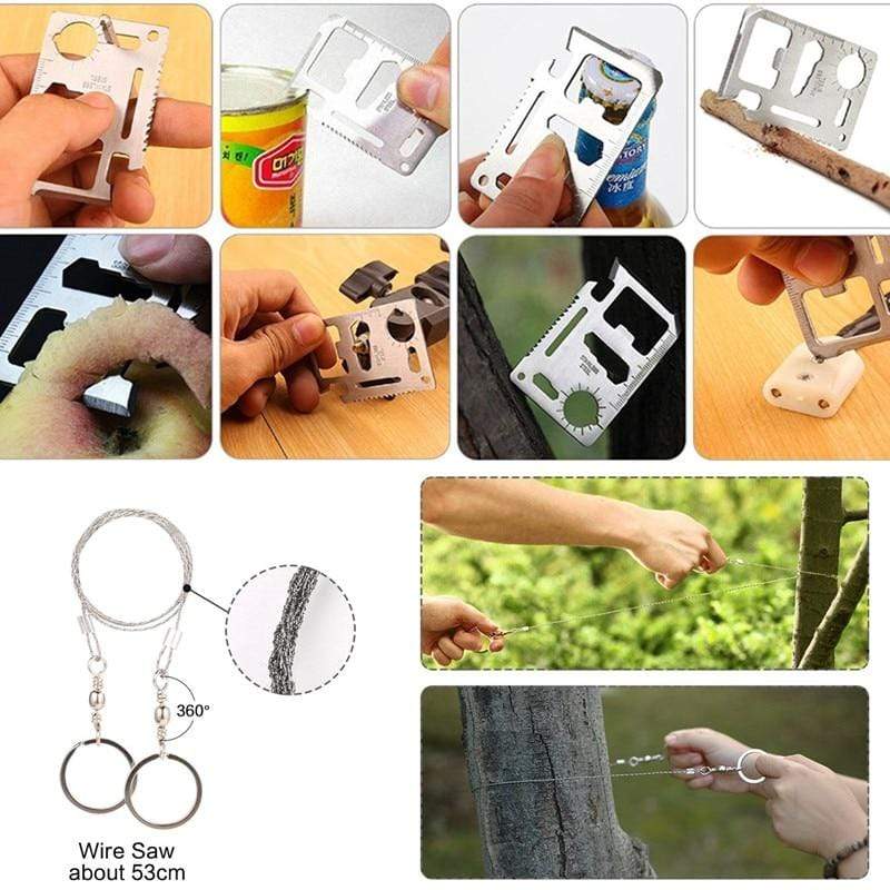Outdoor SOS Survival Kit 13 in 1 survival