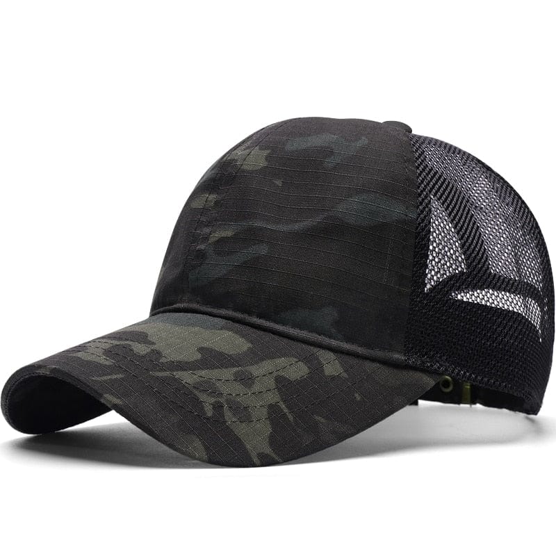Outdoors light & thin Camo vented Caps tactical caps