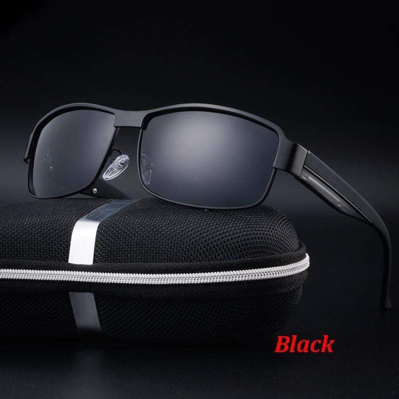Pilot Polarized Sunglasses + Case Optics